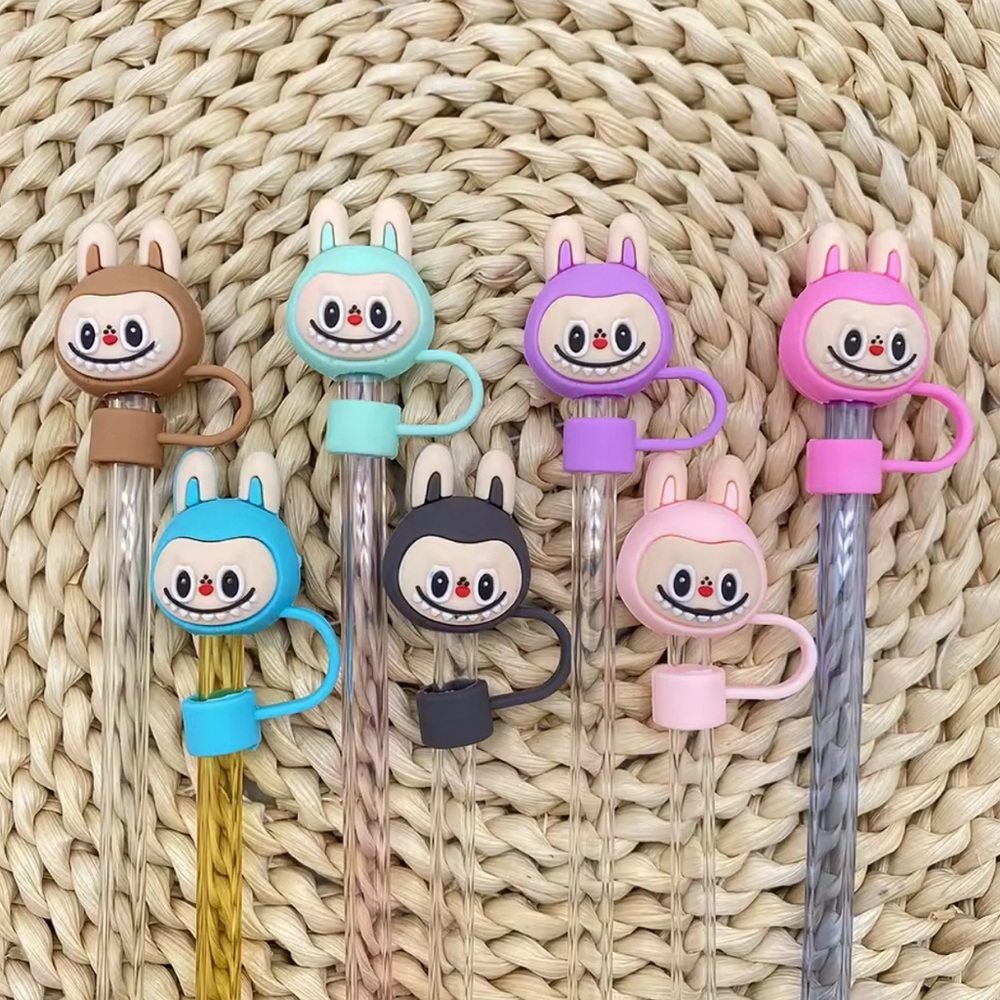 Labubu Straw Toppers - Picture 2 of 6